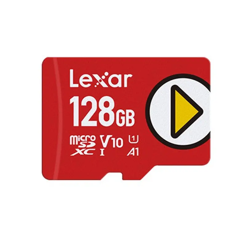 Lexar PLAY microSDXC UHS-I card 128GB Class 10, U3, V30, A2, up to 205MB/s read, up to 140MB/s write 128GB  Class 10, U3, V30, A2, up to 205MB/s rea