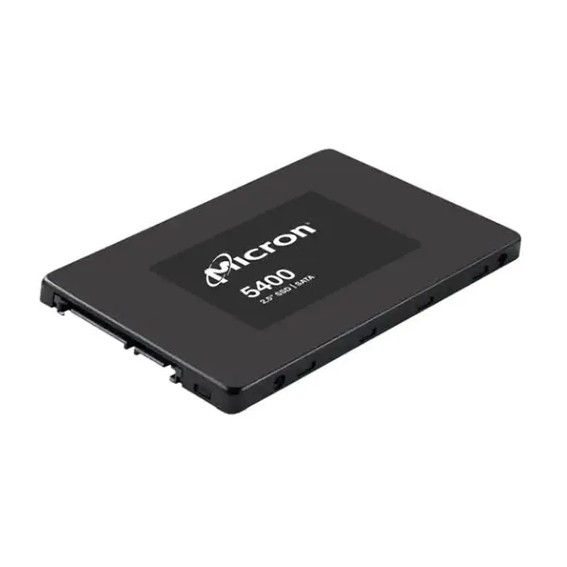Micron 5400 PRO 3.84TB 2.5' SATA EnterpriseSSD 540R/520W MB/s 95K/33K IOPS 17520TBW 1.5DWPD 3M hrs MTTF AES 256-bit encryption Server Data Centre 5yrs