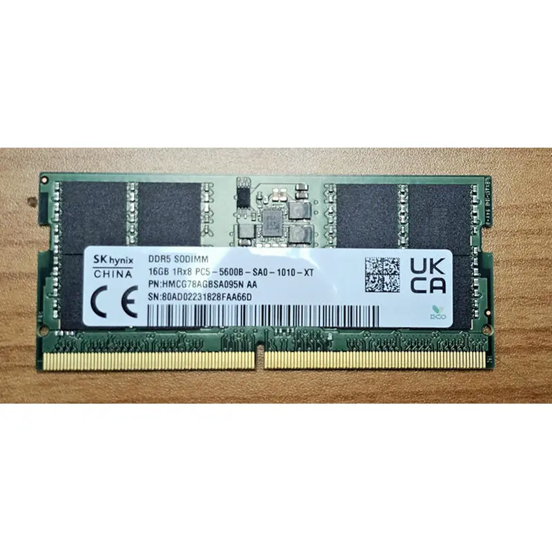 OEM 16GB (1x16GB) DDR5 SODIMM 5600MHz CL46 1.1V Notebook Laptop Memory RAM 1yr wty