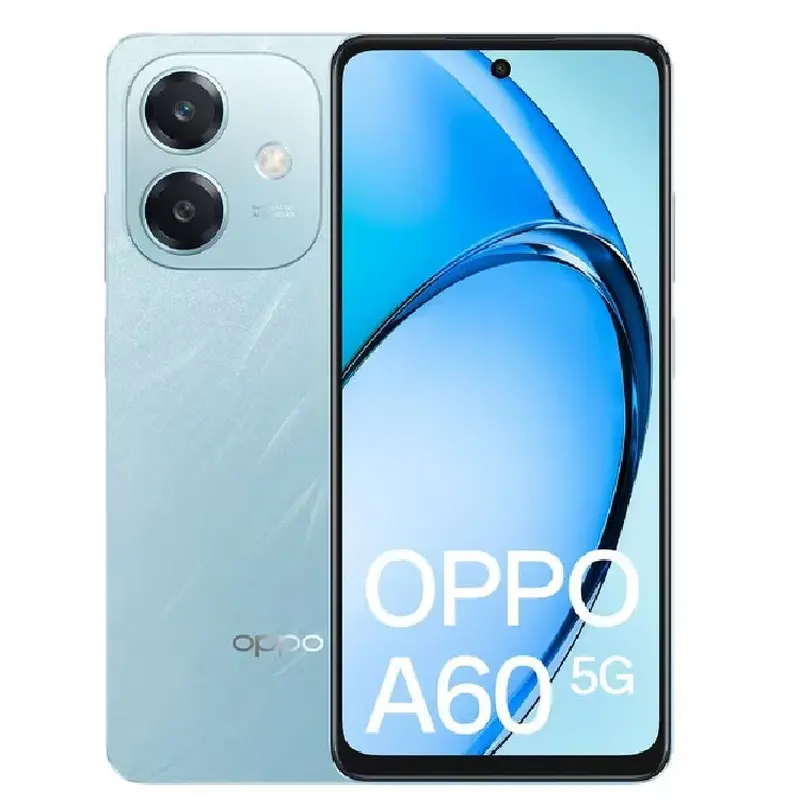 OPPO A60 5G 128GB - Ocean Blue (CPH2683AU Blue)*AU STOCK*, 6.67', HD , 120Hz, 6GB/128GB, 50MP/5MP, Dual SIM, 5100mAh, 2 Years Warranty