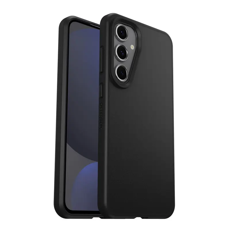 OtterBox React Samsung Galaxy S24 FE 5G (6.7') Case Black - (77-97080),Antimicrobial, DROP  Military Standard, Hard Case, Soft Grip, 7 Years Warranty