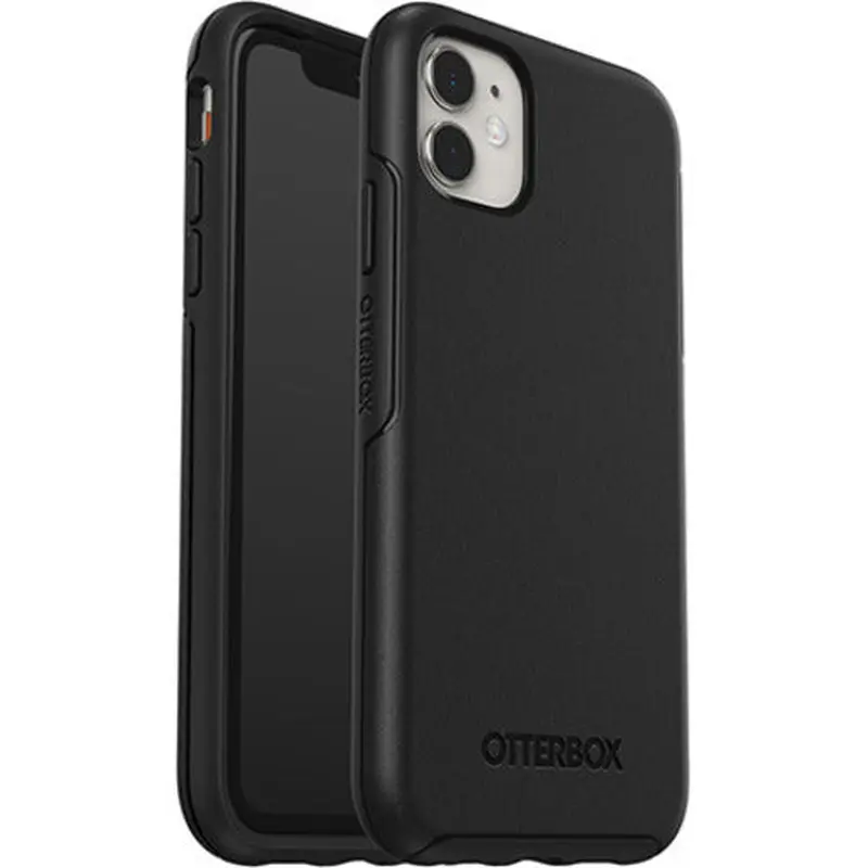 OtterBox Symmetry Apple iPhone 11 Case Black - (77-62467), DROP  3X Military Standard, Raised Edges, Ultra-Sleek, Durable Protection, 7 Years Warranty