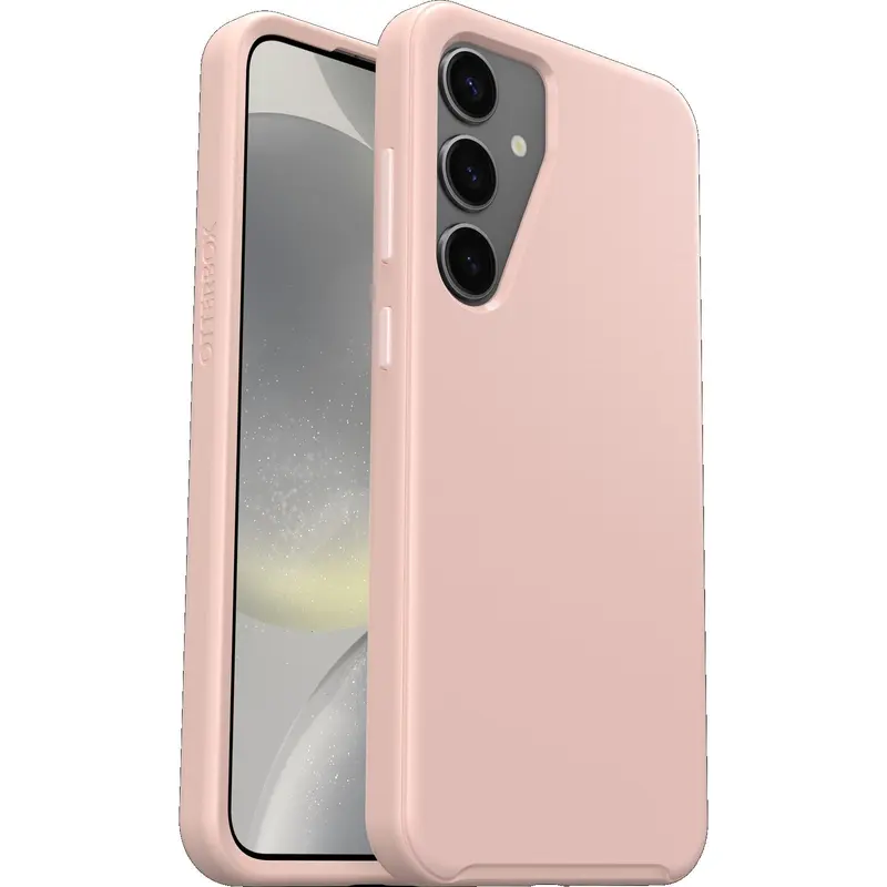 OtterBox Symmetry Samsung Galaxy S24  5G (6.7') Case Rose - (77-94551),DROP  3X Military Standard, Antimicrobial, Ultra-Sleek, 7 Years Warranty