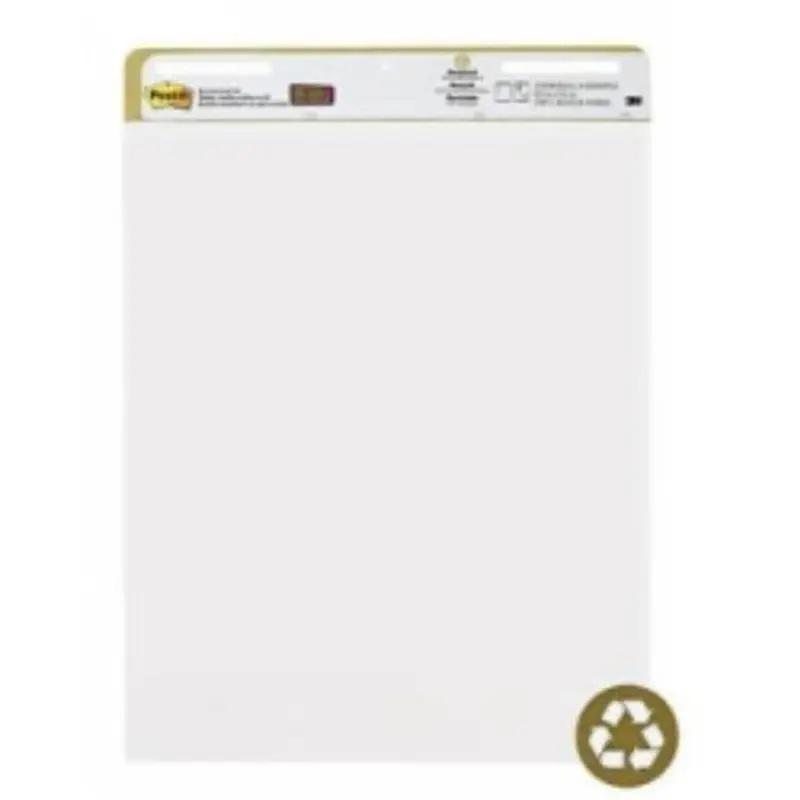 Post-It 559-RP Easel Pad Self Stick 635x762mm Recycled White 30 Sheet Pad