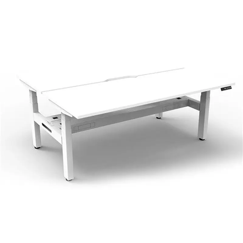 Rapidline Boost  Back To Back Workstation   Cable Tray 2 Person 1200mmW White/White