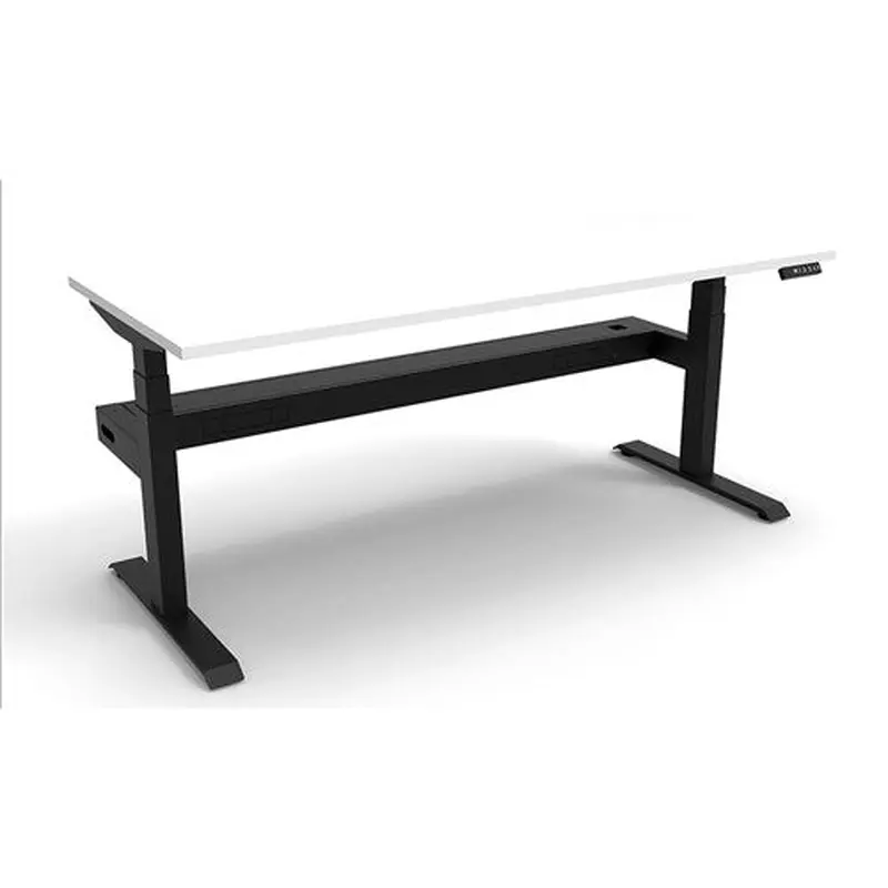 Rapidline Boost  Single Sided Workstation   Cable Tray 1800W x 750D x 1270mmH White/Black