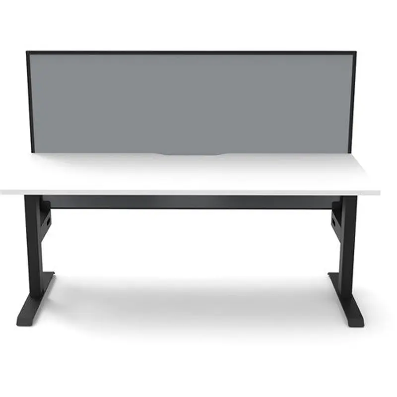 Rapidline Boost Static Single Sided Workstation Screen 1500W x 750D x 1330mmH White/Black