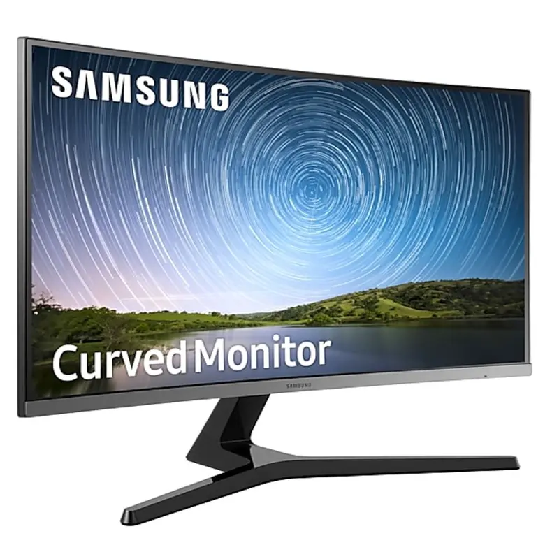 Samsung 27' R500 60Hz FreeSync IPS FHD Curved Gaming Monitor 1920x1080 4ms 16.7M 1800R Tilt VESA D-Sub HDMI Bezeless Game Mode  ~LS27R350FHEXXY
