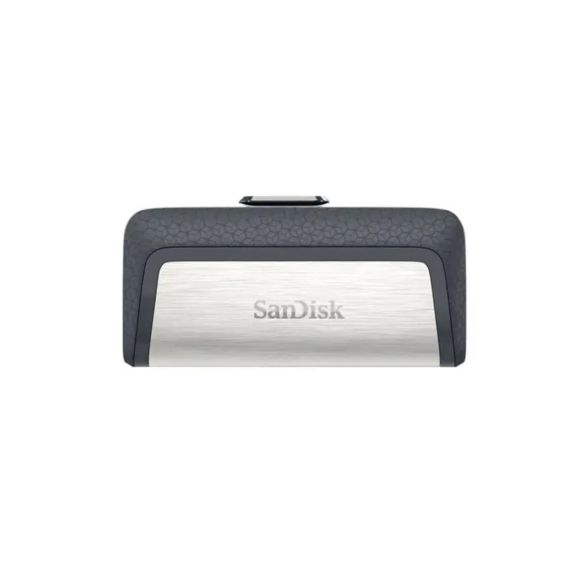 SanDisk 32GB Ultra Dual Drive Go 2-in-1 USB-C & USB-A Flash Drive Memory Stick 150MB/s USB3.1 Type-C Swivel for Android Smartphones Tablets Macs