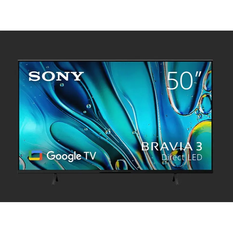 SONY 50' Bravia 4, 4K Ultra HD, 450nits Google TV, 4K HDR Processor X1, Eco Dashboard, X-Balanced Speaker, 3 year commercial Warranty