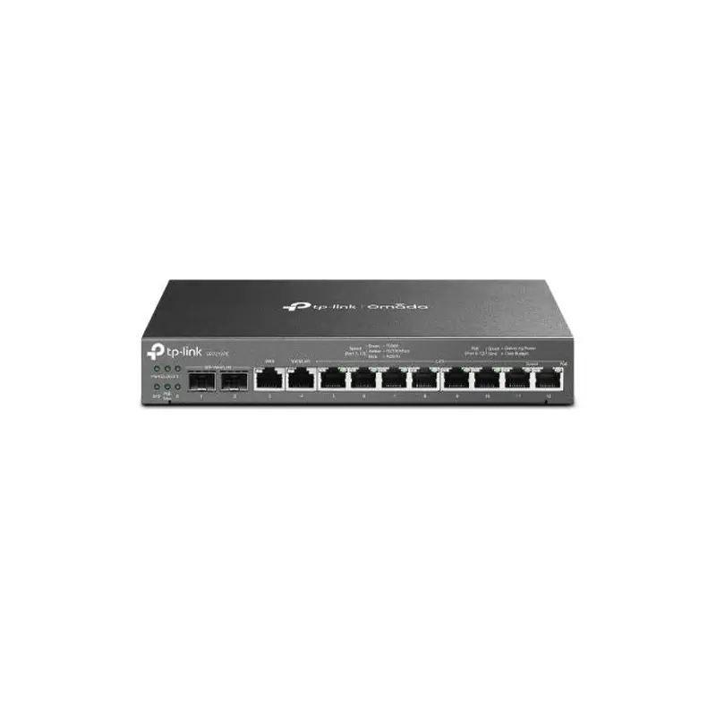 TP-Link ER7212PC Omada 3-in-1 Gigabit VPN Router Integrates Router, POE  Output & Omada Mgt. Control up to 10 EAPs. VPN, 4 WAN Ports, 110W Budget