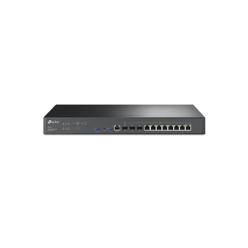 TP-Link ER8411 Omada VPN Router with 10G Ports , 1 10G SFP  WAN Port, 1 10G SFP  WAN/LAN Port,1 Gigabit SFP WAN/LAN Port, 8 Gigabit RJ45 WAN/LAN P
