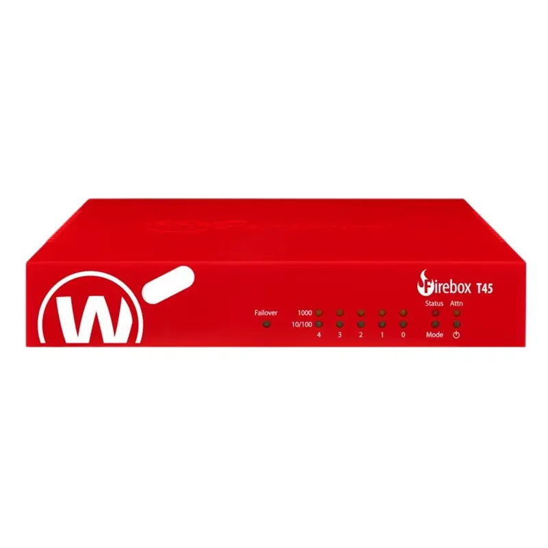 WatchGuard Firebox T45 with 1-yr Total Security Suite