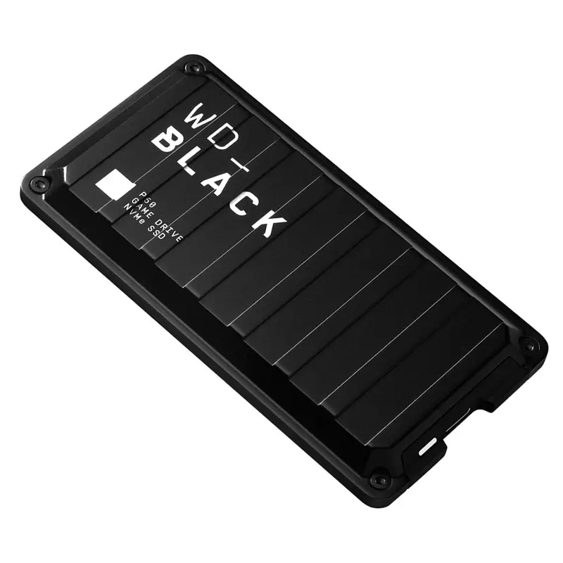 WD Black P50 1TB External Portable Game Drive SSD ~2000MB/s USB-C USB 3.2 Gen 2x2 Type C & Type A Durable Shock Resistant for PS4 Xbox One PC Mac 5y
