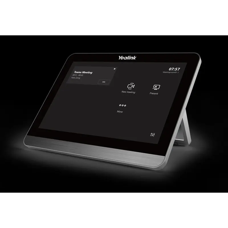 Yealink CTP18 Teams Collaboration Touch Panel, Annotation on Shared Content, Conference Control, Flexible Deployment, 8-Inch Touch Screen
