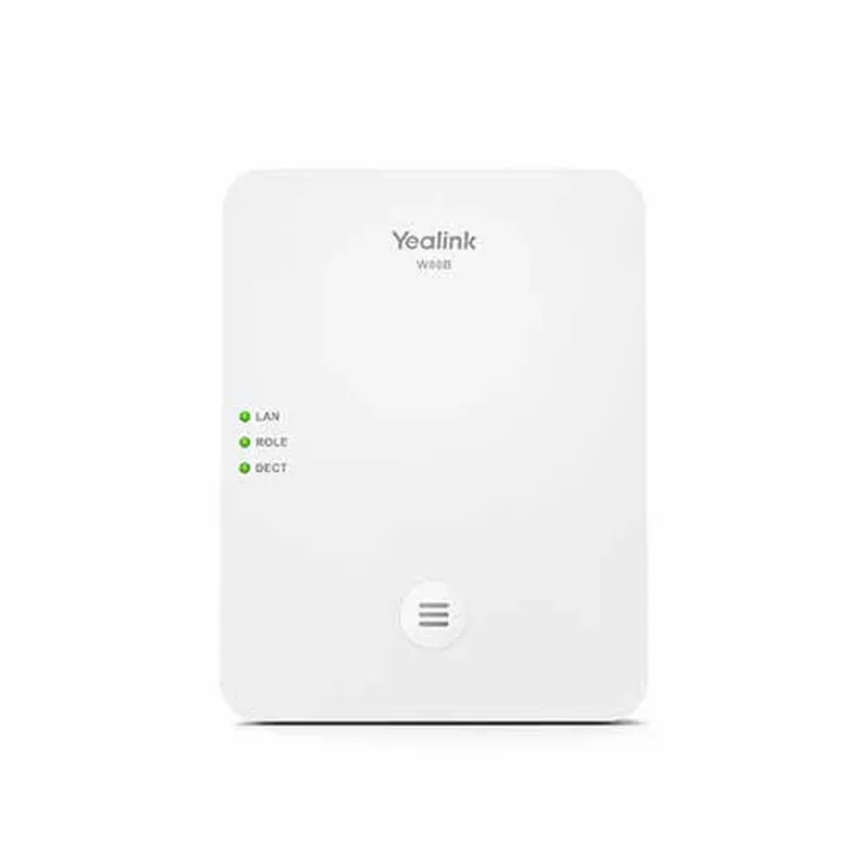 Yealink W80-DM DECT IP Multi-Cell System consists of the DECT Manager W80DM (A W80B - IPY-W80B - is required for this set to work)