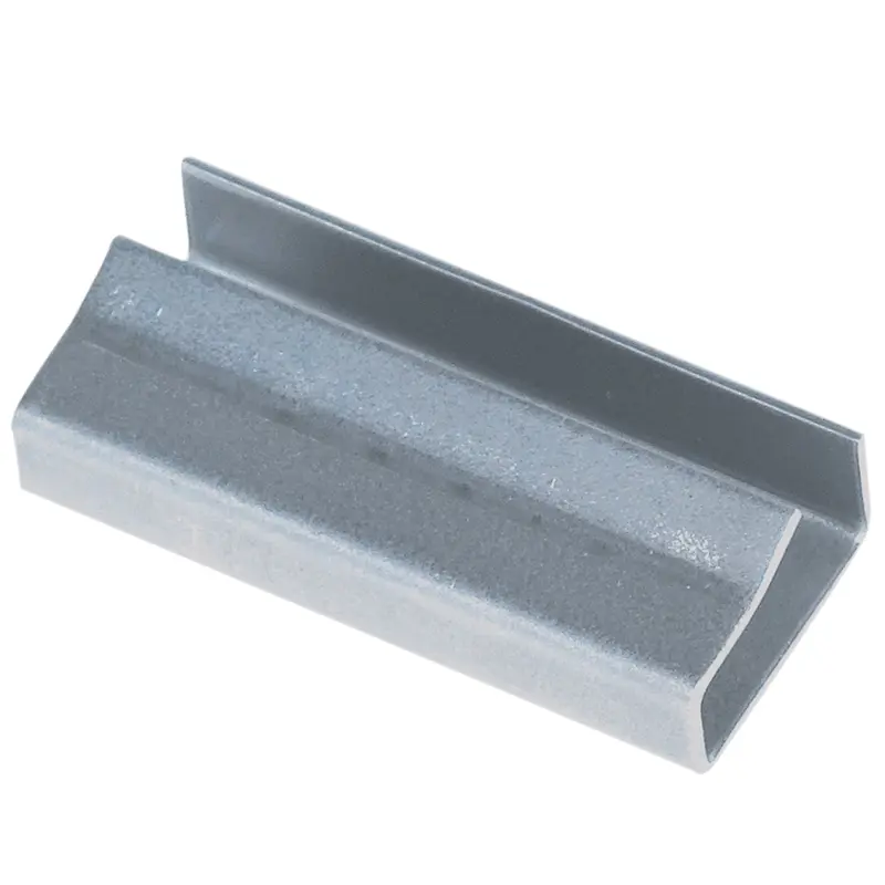 1/2" Open/Snap On Metal Poly Strapping Seals (PS12SEAL) Case Of 2500