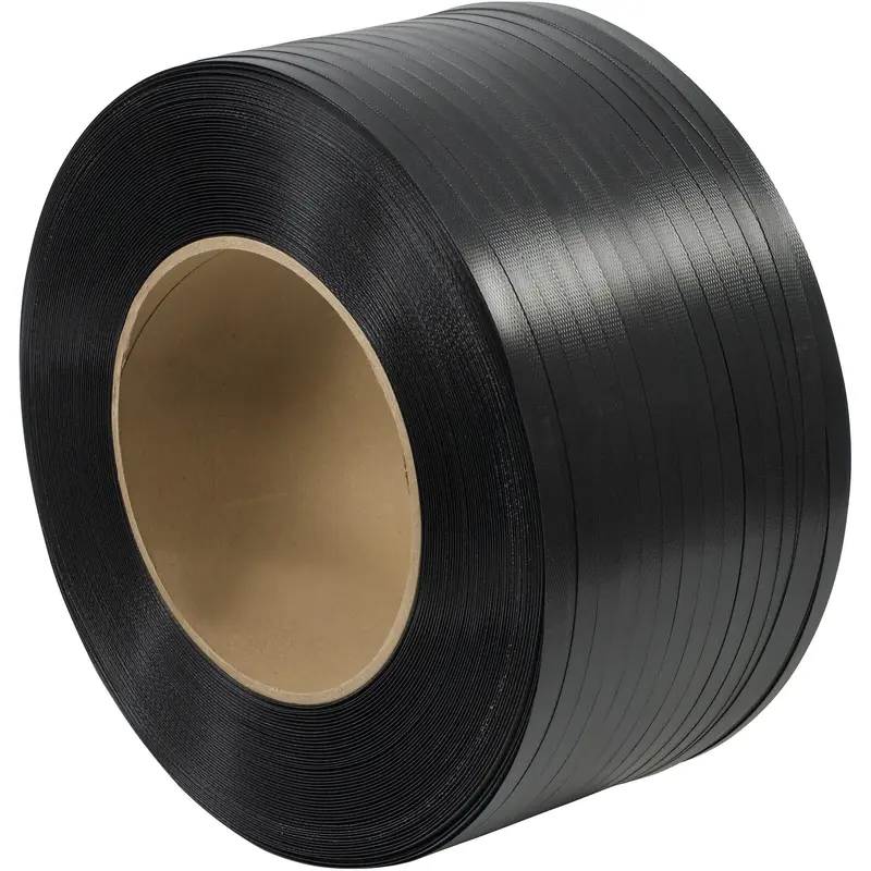 1/2" x 7200' - 8 x 8" Core Hand Grade Polypropylene Strapping - Embossed (PSH250) Coil   Of 1