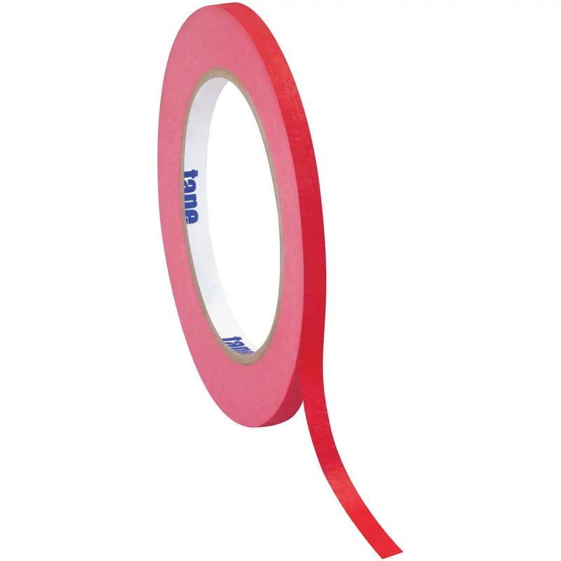 1/4" x 60 yds. Red TAPE LOGIC Masking Tape (T931003R) Case Of 144