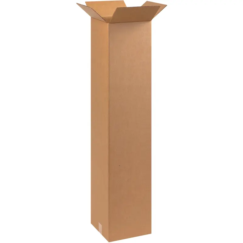 10 x 10 x 48" Tall Corrugated Boxes (101048) Bundle Of 20
