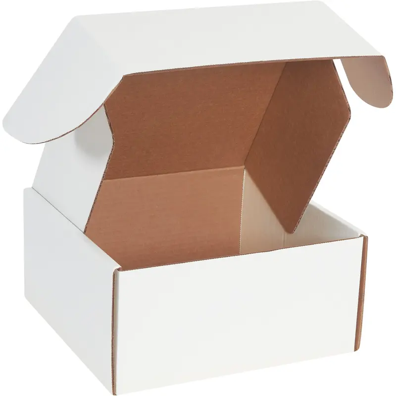 10 x 10 x 5" White Deluxe Literature Mailers (MFL10105) Bundle Of 50
