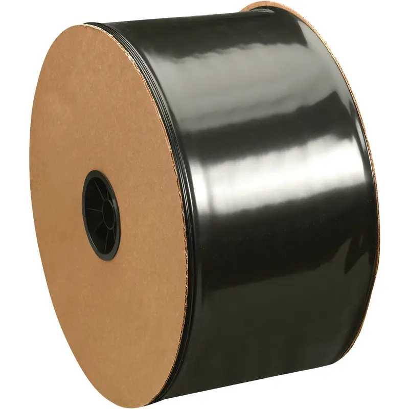 10" x 725' - 4 Mil Black Poly Tubing (PT1004B) Roll Of 1