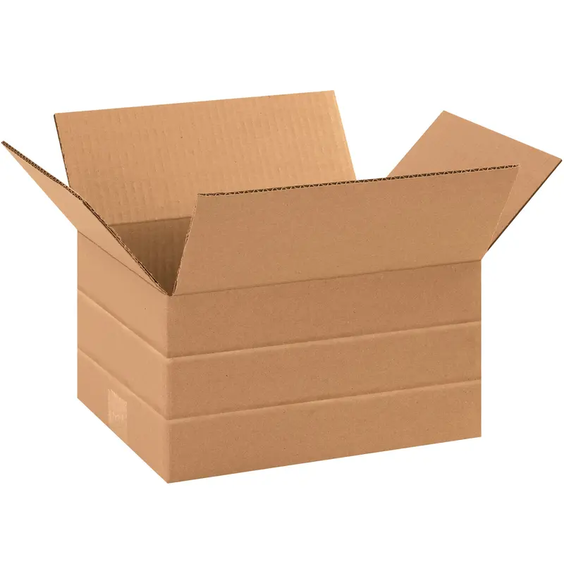 10 x 8 x 6" Multi-Depth Corrugated Boxes (MD1086) Bundle Of 25
