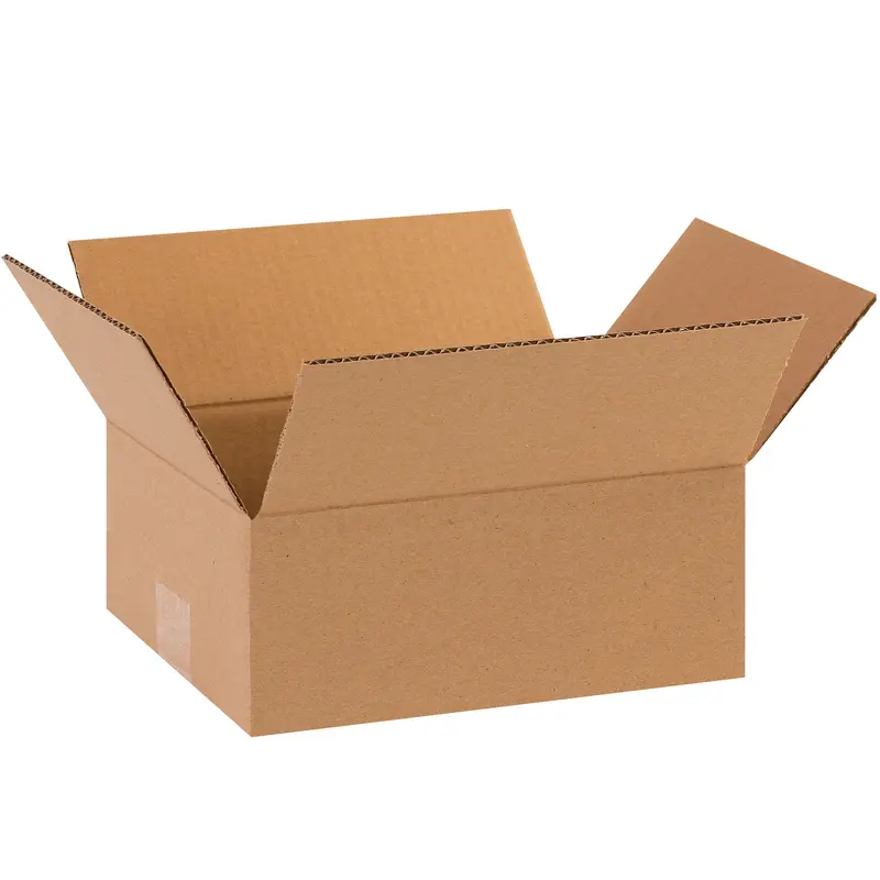 10 x 9 x 4" Flat Corrugated Boxes (1094) Bundle Of 25