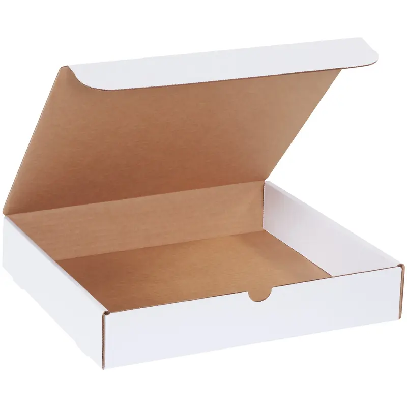 11 3/4 x 10 3/4 x 2 1/4" White Literature Mailers (M3RB) Bundle Of 50