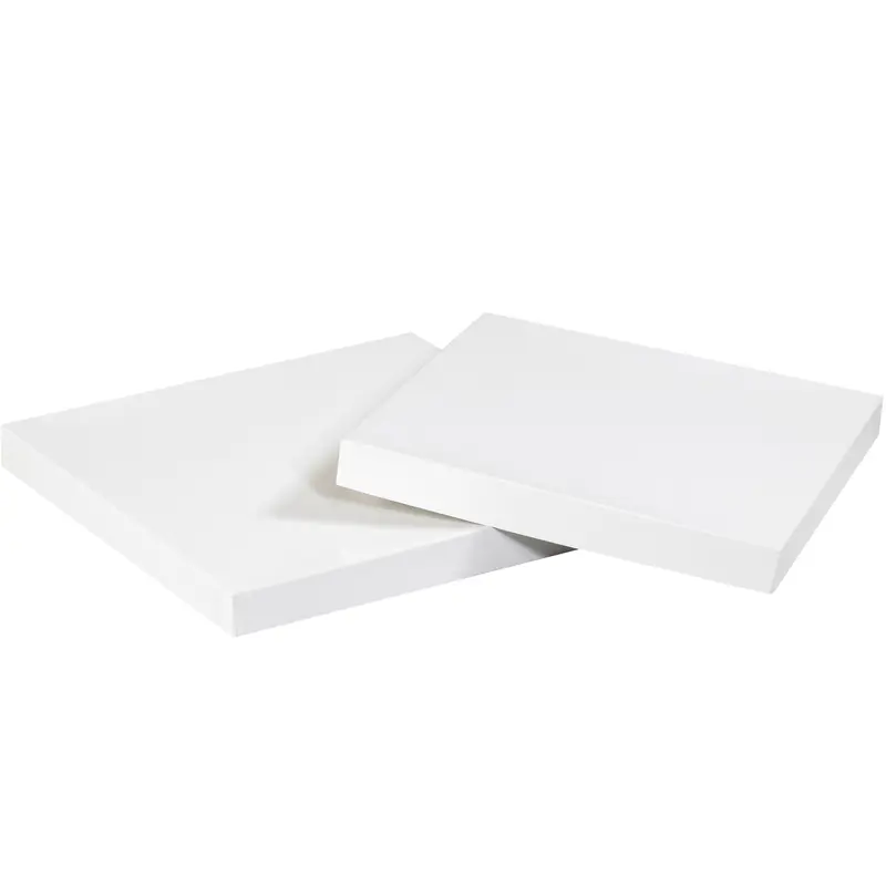 12 x 12" White Deluxe Gift Box Lids (DGBL1212W) Case Of 50