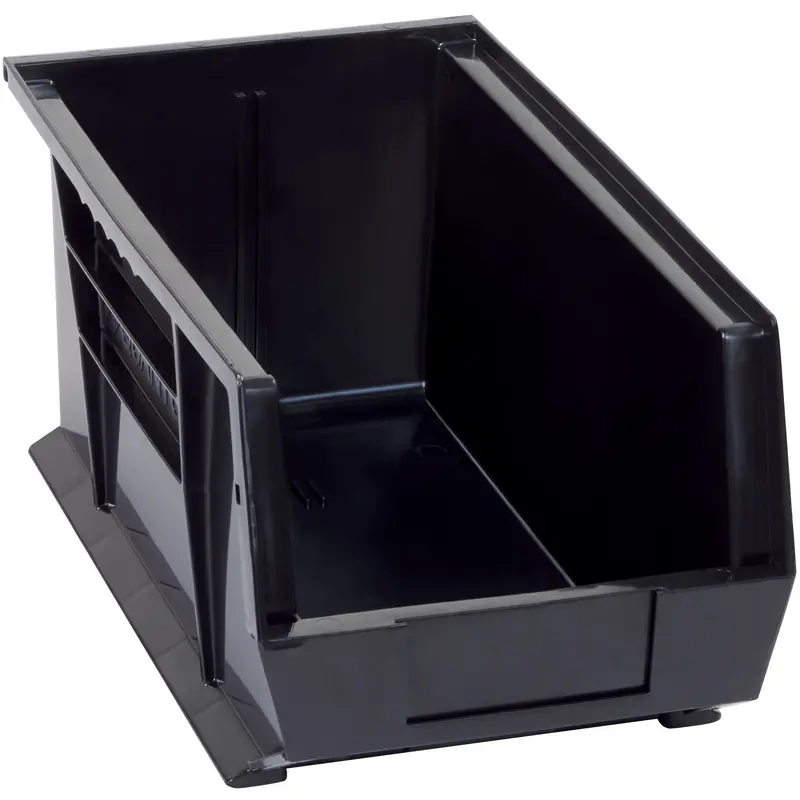 14 3/4 x 8 1/4 x 7" Black Conductive Bin Boxes (BINC112) Case Of 12