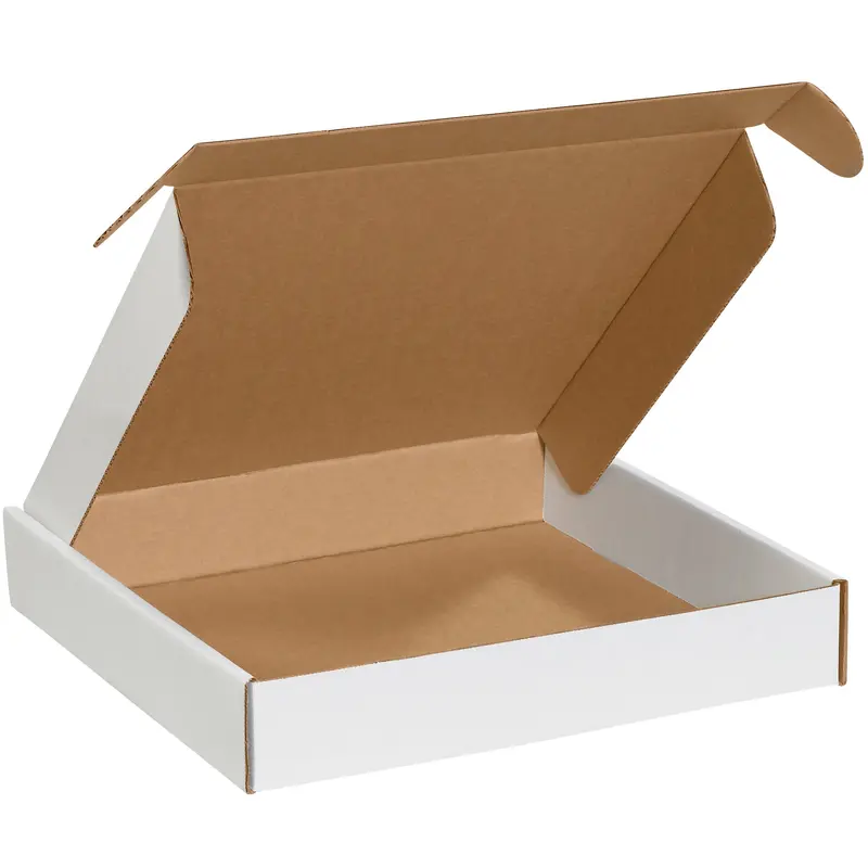 16 x 16 x 2 3/4" White Deluxe Literature Mailers (MFL16162) Bundle Of 50