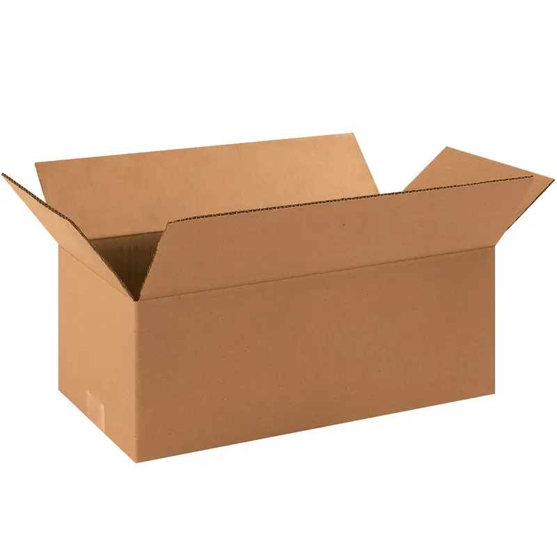 16 x 8 x 6" Long Corrugated Boxes (1686) Bundle Of 25