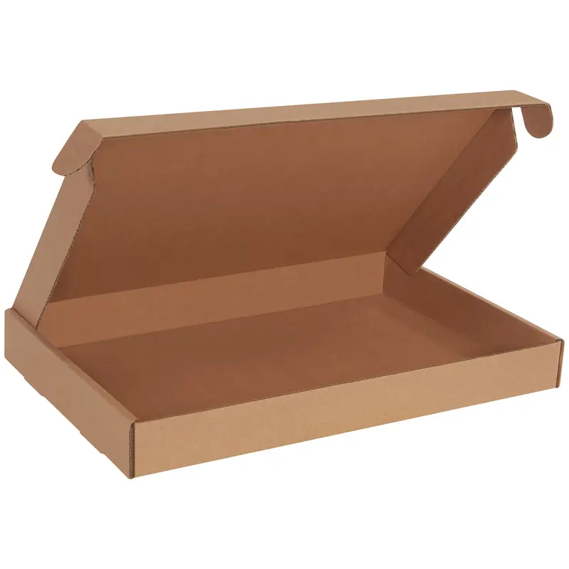 17 1/8 x 11 1/8 x 2" Kraft Deluxe Literature Mailer (MFL17112K) Bundle Of 50