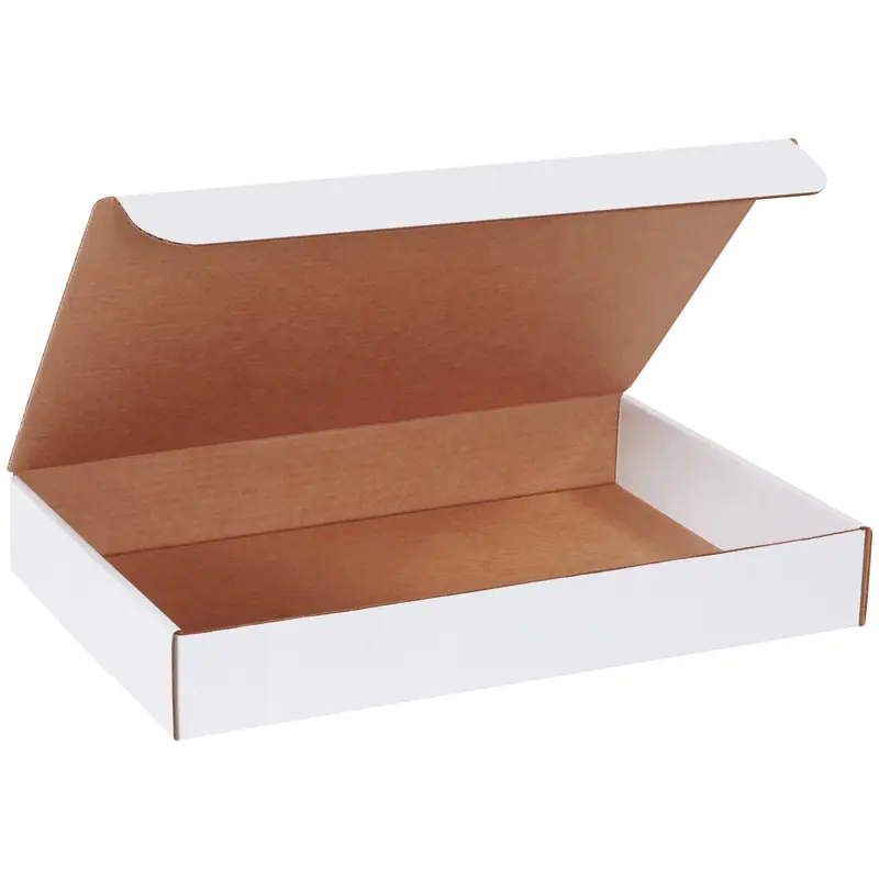 17 x 11 x 2 1/2" White Literature Mailers (ML17112) Bundle Of 25