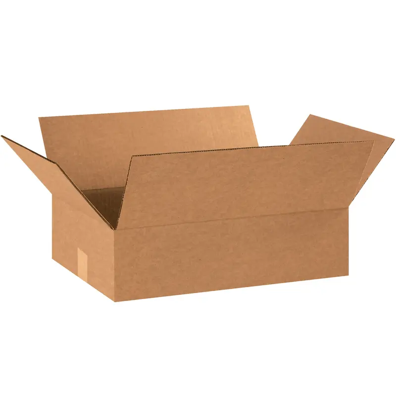 18 x 13 x 5" Flat Corrugated Boxes (18135) Bundle Of 25