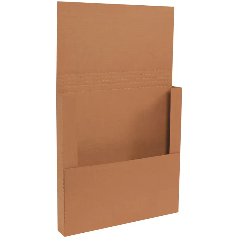 18 x 18 x 2" Kraft Easy-Fold Mailer (M18182BFK) Bundle Of 50
