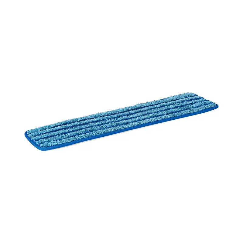 18" Premium Microfiber Mop with Round Corners, Blue with Dark Blue Banding, 100/CS (MDT217741B) Case of 100