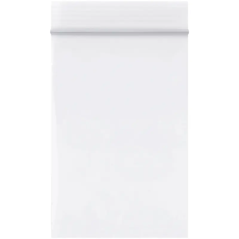 2 x 3" - 2 Mil White Reclosable Poly Bags (PB3525W) Case Of 1000