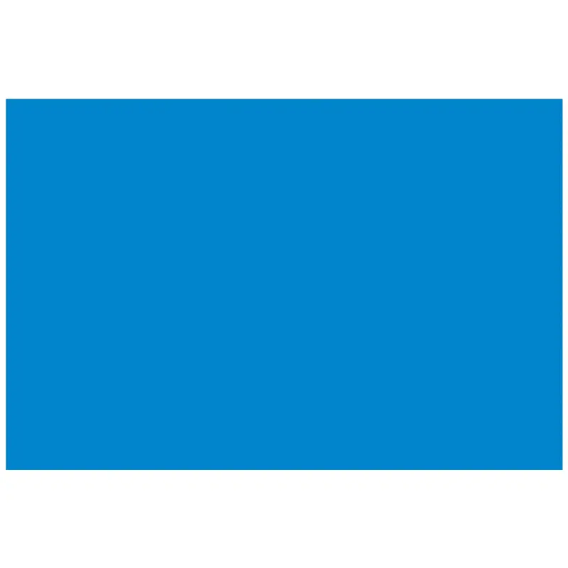 2 x 3" - Blue Removable Rectangle Labels (DL1590BL) Roll Of 500