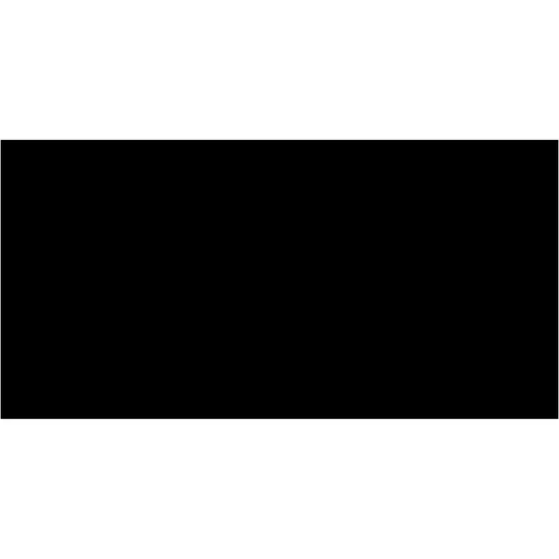2 x 4" Black Inventory Rectangle Labels (DL636F) Roll Of 500