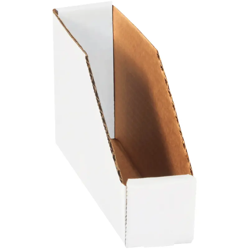 2 x 9 x 4 1/2" White Bin Boxes (BINBIN29) Bundle Of 25