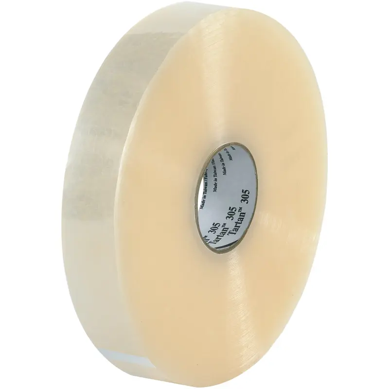 2" x 1000 yds. Clear 3M 305 Carton Sealing Tape (T903305) Case Of 6