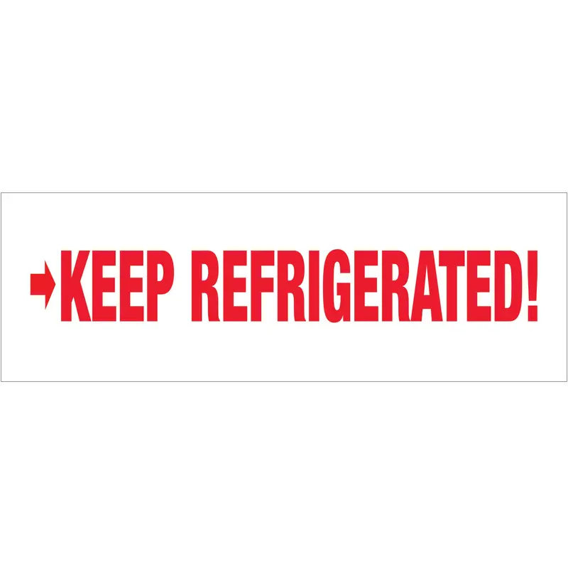 2" x 110 yds. - "Keep Refrigerated" Tape Logic Messaged Carton Sealing Tape (T902P09) Case Of 36