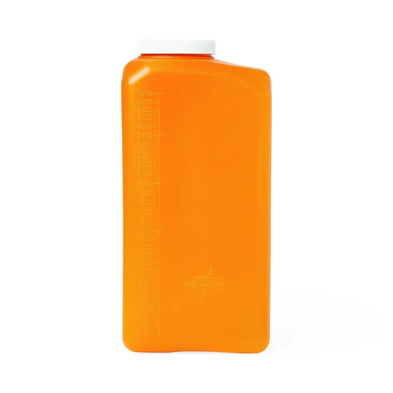 24-Hour Urine Specimen Container, Amber, 3000 mL, 20/CS (DYND80024) Case of 20
