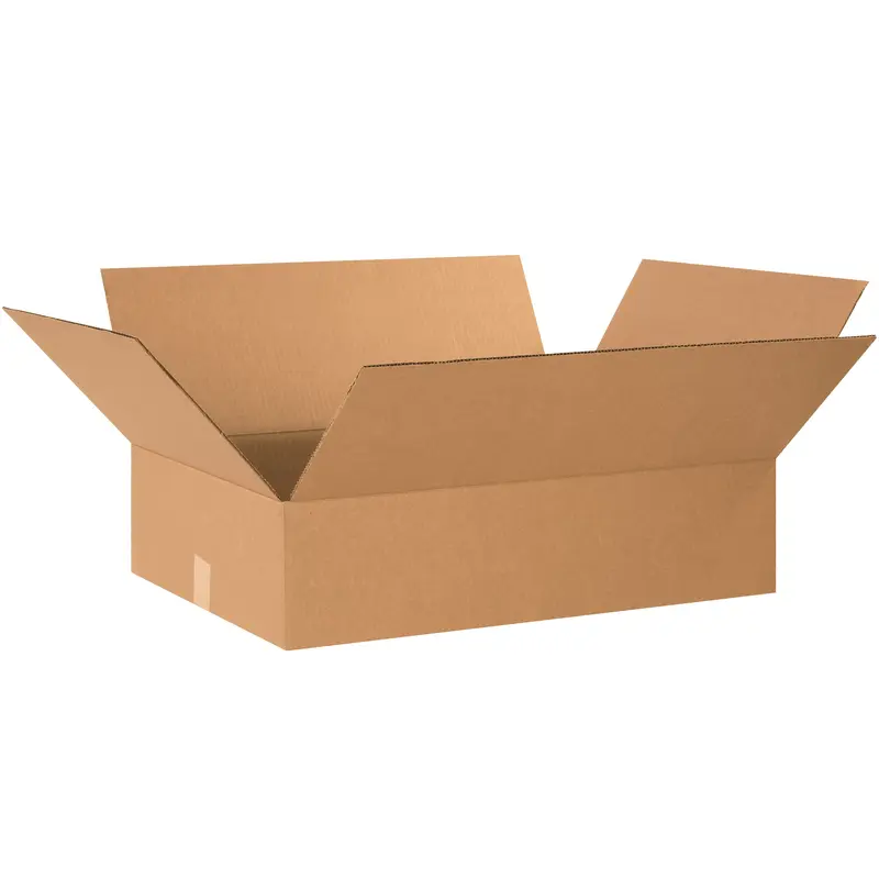 24 x 18 x 6" Flat Corrugated Boxes (24186) Bundle Of 20