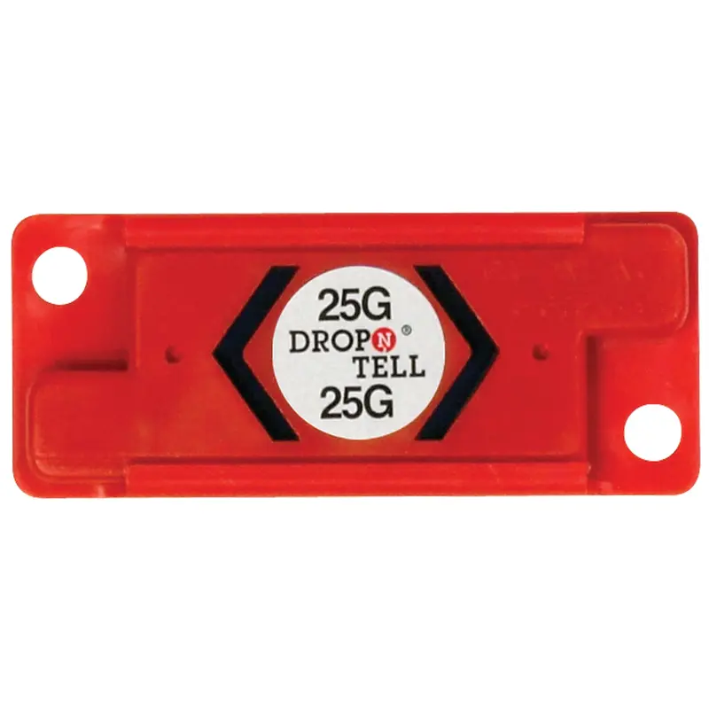 25G Resettable Drop-N-Tell Indicators (DNT25R) Case Of 25