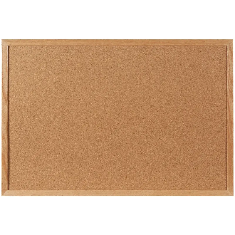 3 x 2' Cork Board with Oak Frame (BCW3624) Each