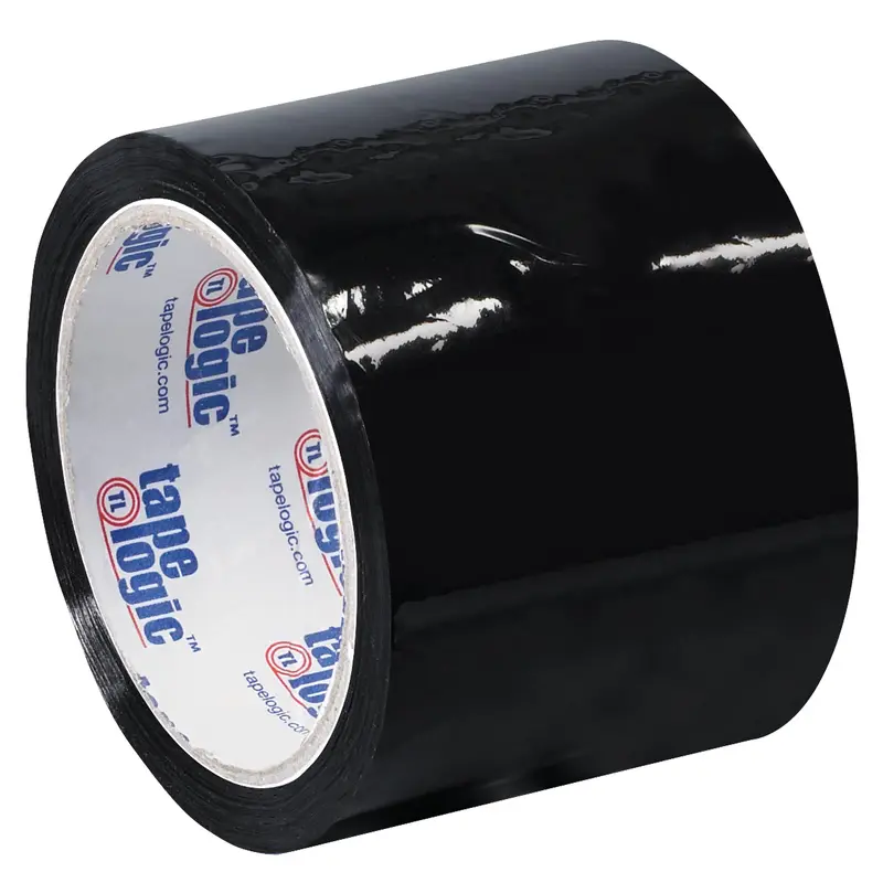 3" x 55 yds. - Black (6 Pack) Tape Logic Carton Sealing Tape (T90522BK6PK) Case Of 6