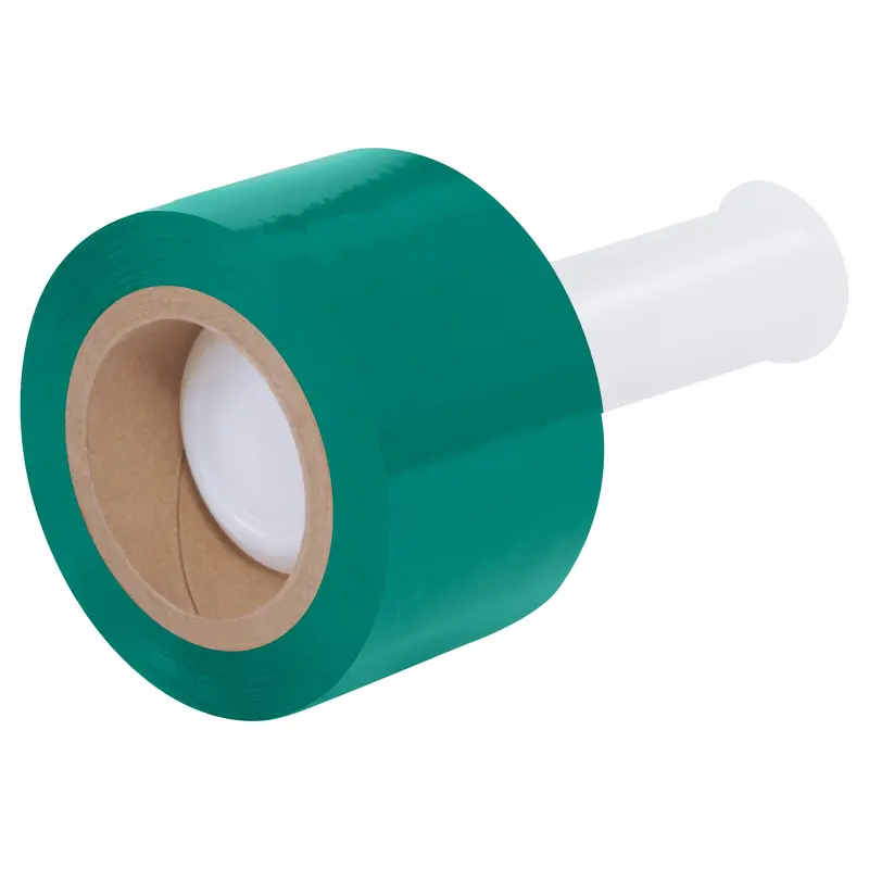 3" x  80 Gauge x 1000' Green Bundling Stretch Film (TNB303GREEN) Case Of 18